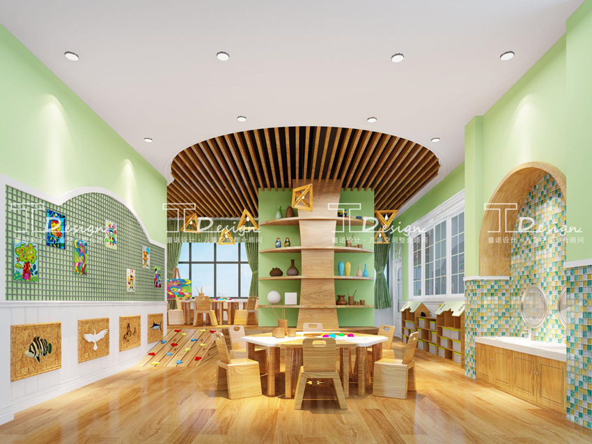 从地面和墙面入手，完美幼儿园设计中的界面处理