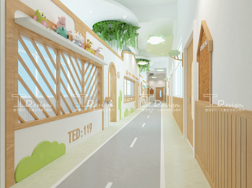 内外空间，打造绿色生态幼儿园设计